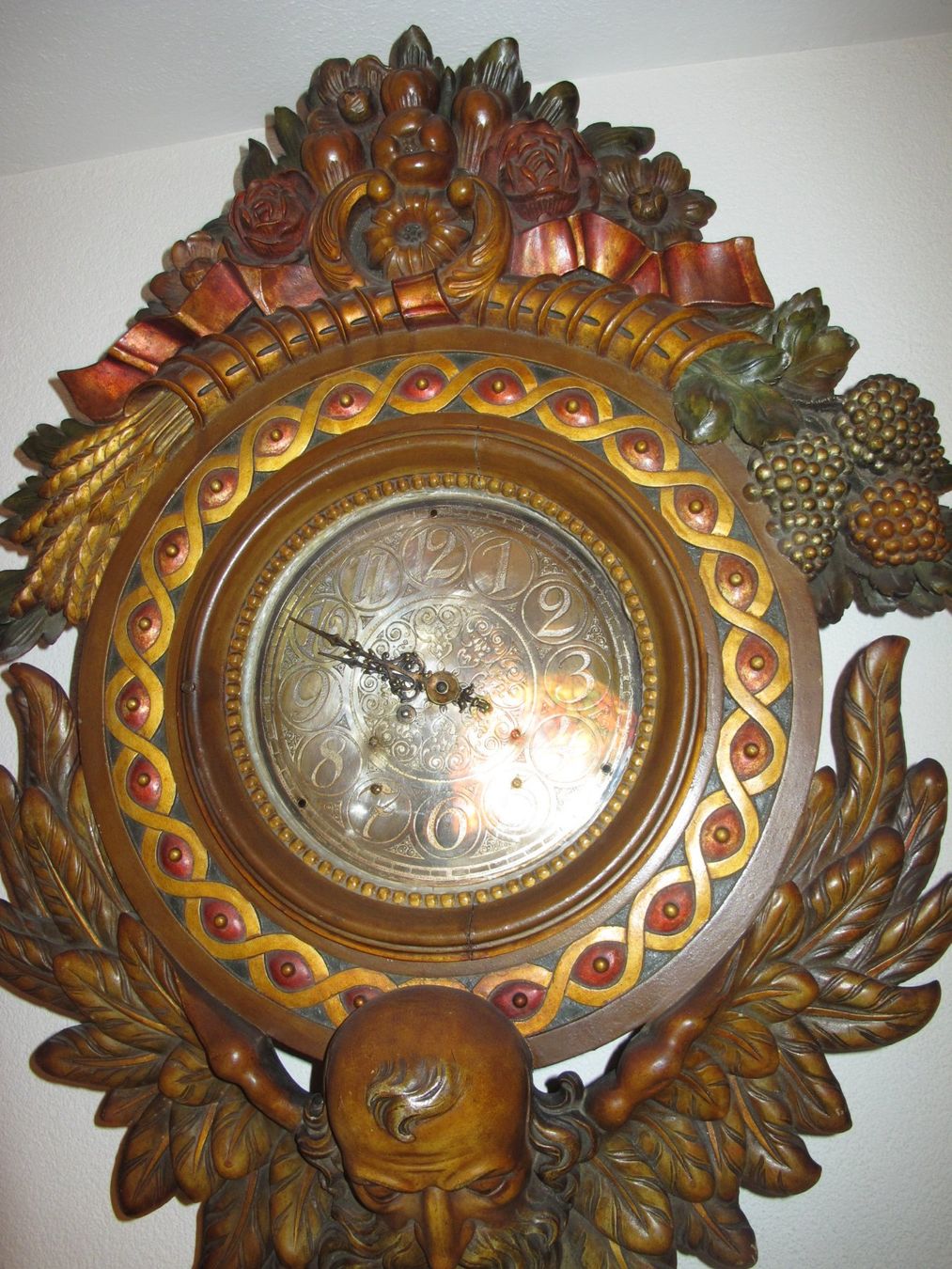 Orologi da terra & Orologi da parete: antike Wanduhr um ca. 1870 – Usato da Löhningen venduto da Chimae67 1