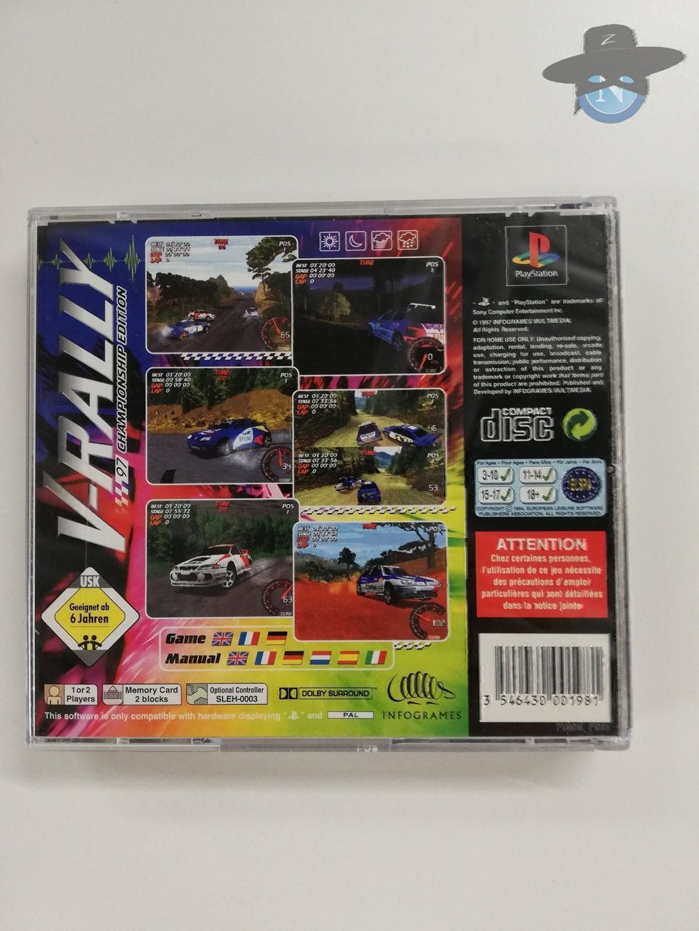 Sony Spiele: V-Rally / Sony Playstation 1 PSX PS1 – Gebraucht aus St. Gallen von zorro_dc 1