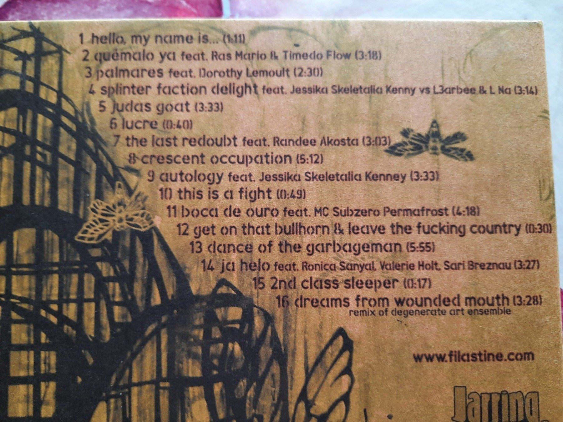 CDs: CD Filastine - Burn it – Gebraucht aus Pully von bro_n52j 2