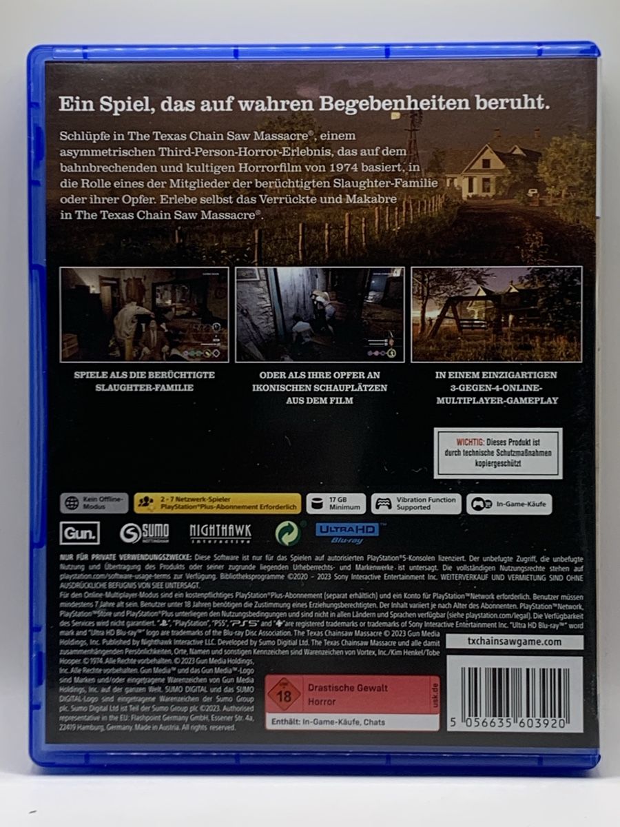 Sony Jeux: PS5 - The Texas Chain Saw Massacre – D'occasion à Ostermundigen par RG-Collector 1