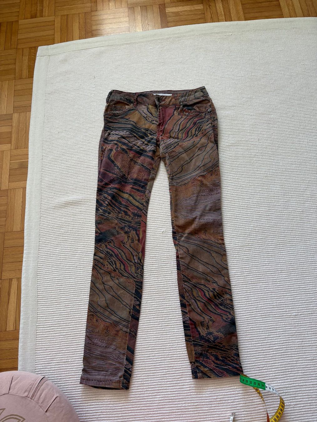 Nile Jeans: Nile Jeans bunt Muster Print XS – Usato da Hombrechtikon venduto da star8888 1