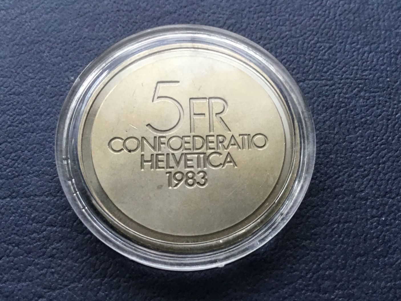 Tutti le monete: ** 5 Franken Ansermet 1983 – Usato da St. Margrethen SG venduto da alfapeugeot10 1