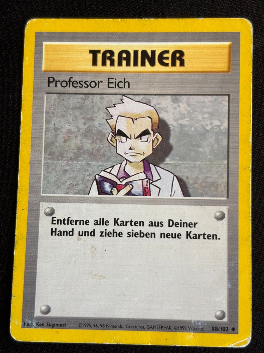 Pokémon Sammelbilder & Trading cards: Pokemon Professor Eich - Base set 88/102 - Deutsch – Gebraucht aus Bern von Big_GS