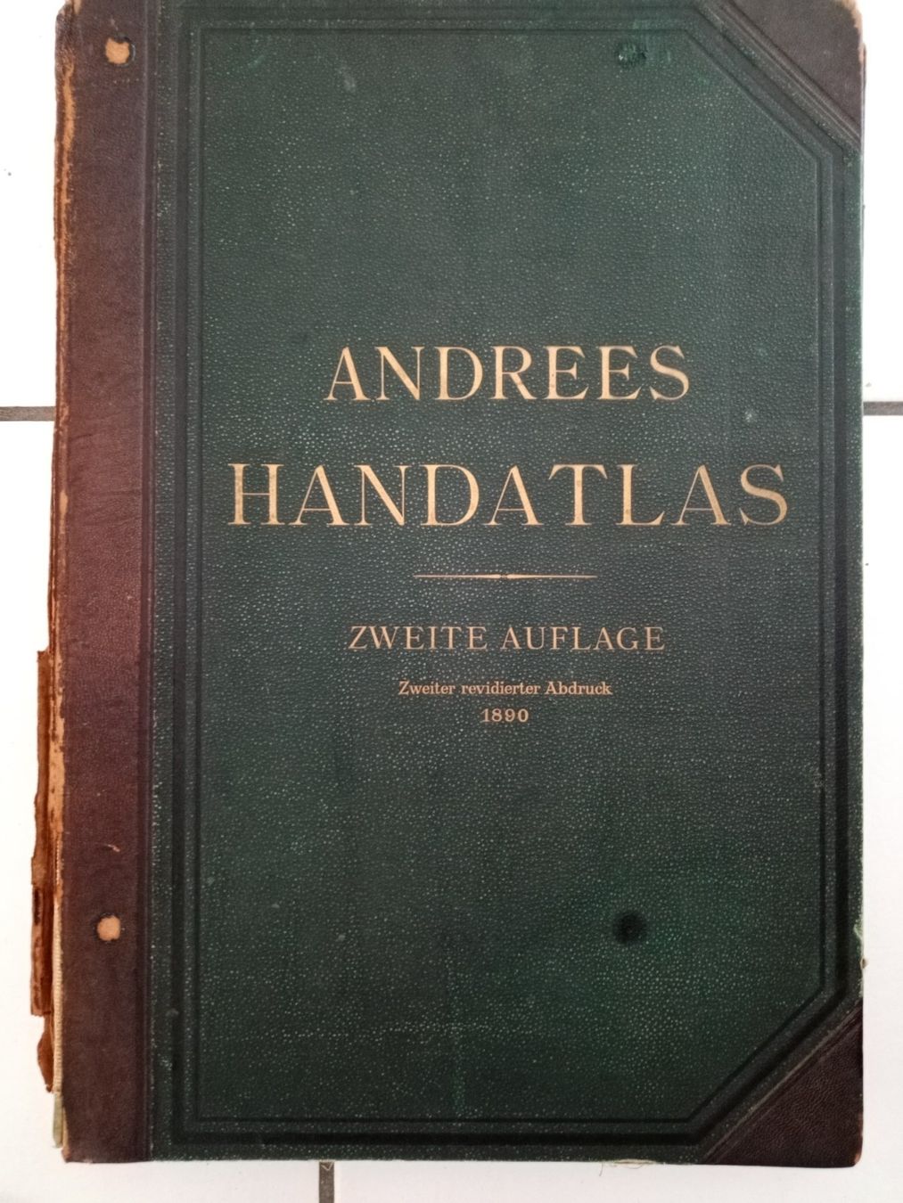 Libri: ANDREES HANDATLAS – Usato da Basel venduto da tniederlaender