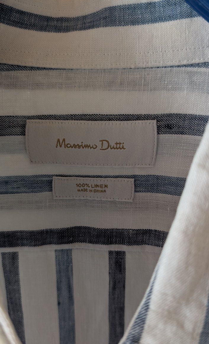 Massimo Dutti Camicie: Edles Leinenhemd von Massimo Dutti zu verkaufen. – Usato da Meilen venduto da ste006 1