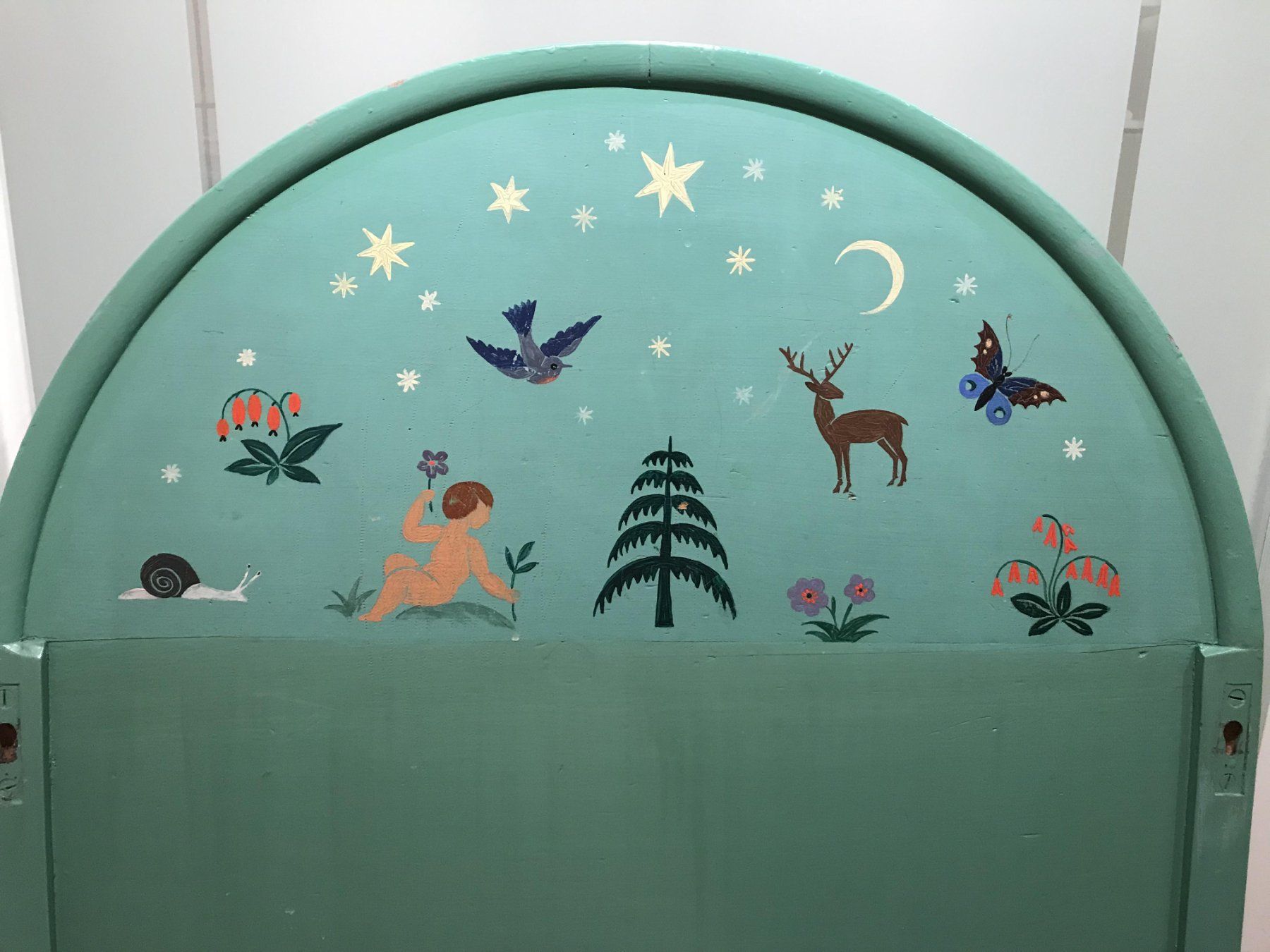 Lits: Antikes Kinderbett – D'occasion à Hauptwil par EfairB 1