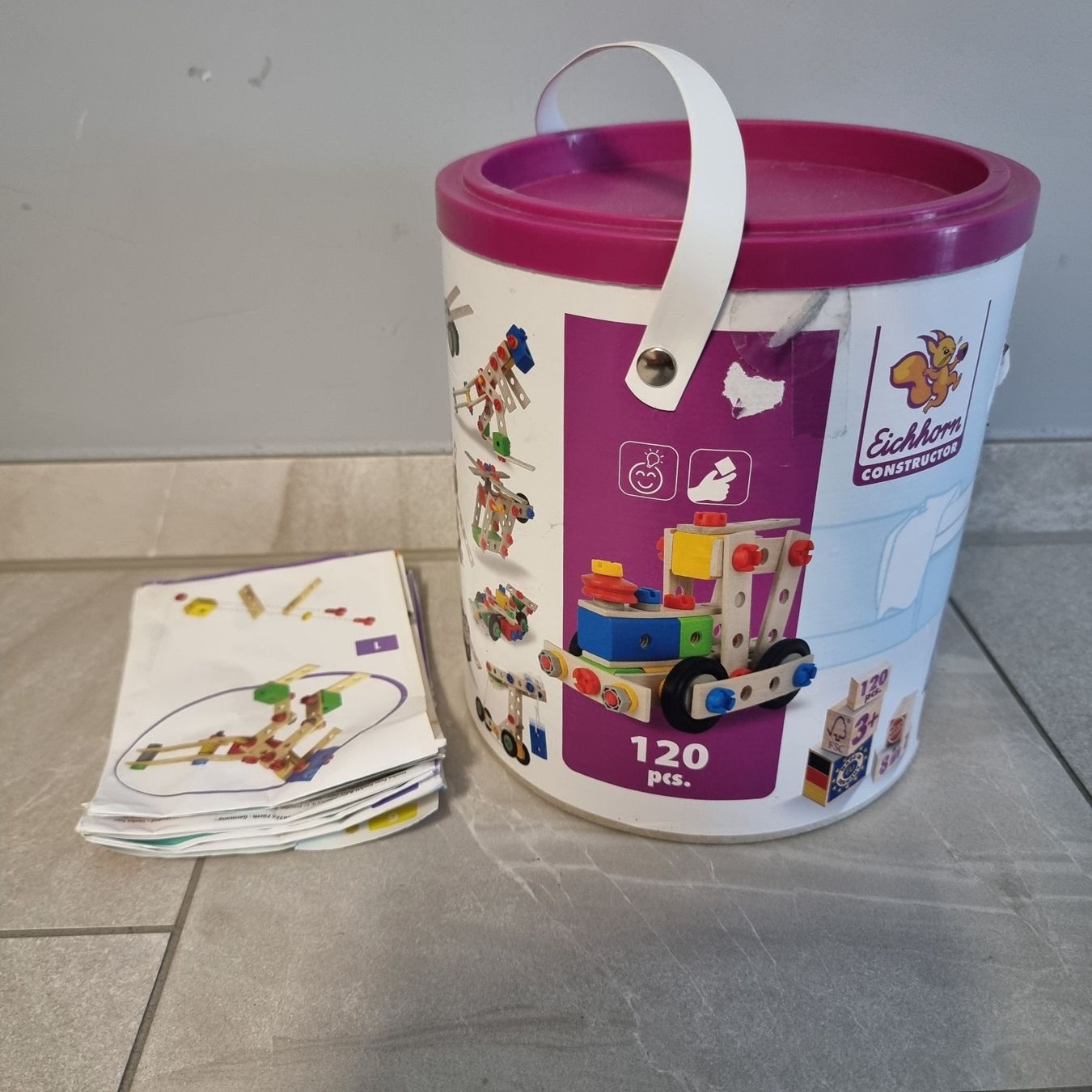 Eichhorn Kit di costruzioni: Eichhorn Constructo Bausteine  guter Zustand – Usato da Gammen venduto da home_brocki