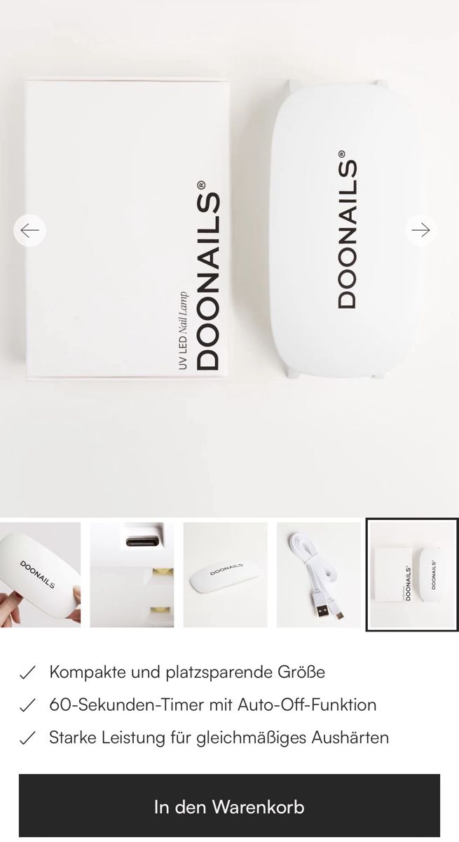 Ongles artificiels: DOONAILS Nail Set - NEU – Neuf avec emballage d'origine à Windisch par Shakira085