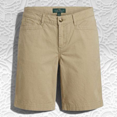 Lauren Ralph Lauren Shorts Gr. 4 (S) – Beige Chino-Shorts