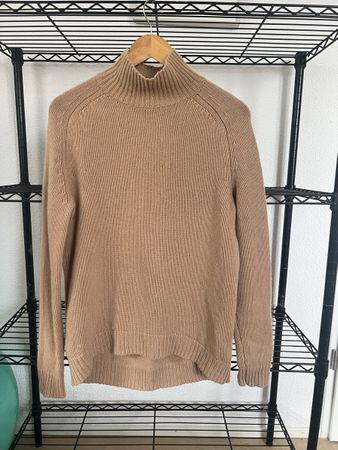 Pullover 100% Cashmere Camel – Bongénie Grieder – Size M