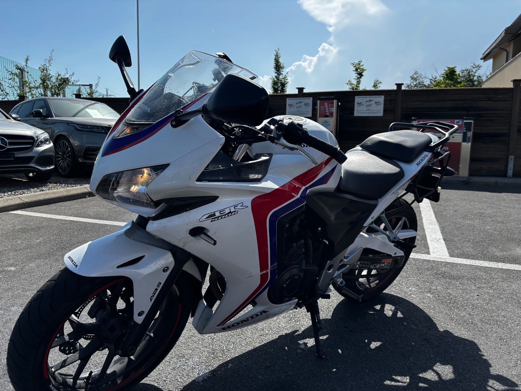 Honda Strada: Moto Honda CBR500R blanche – Usato da Lausanne venduto da smu_y7cp 1