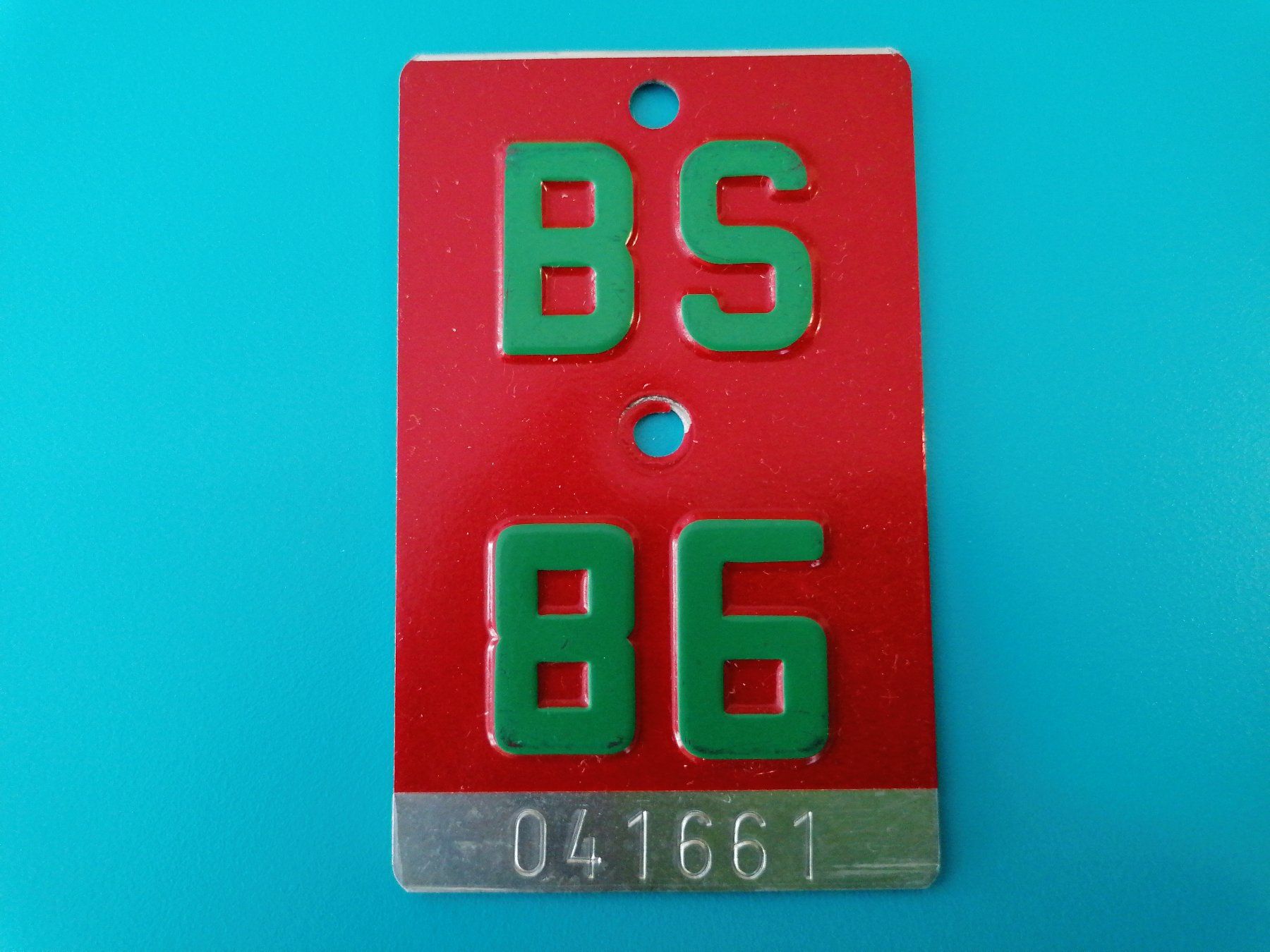 Insegne: BS 86 - Velo Mofa Töffli - rare – Usato da Emmenbrücke venduto da Cetina