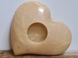 Naturstein ❤️- Kerzenhalter 13 x 13cm