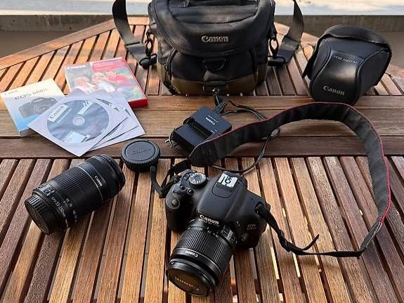 Canon Kamera: Canon EOS 600D Spiegelreflexkamera-Set mit 2 Objektiven – Gebraucht aus Kriens von Rina456