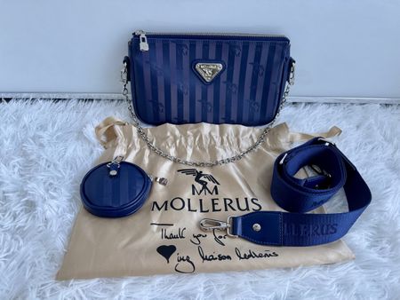Neue Maison Mollerus Umhängetasche - Zell - Navy