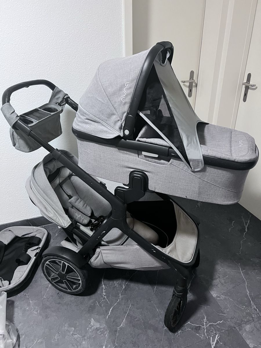 Fabelhafte Nuna Demi Grow Geschwisterwagen Ebenbild