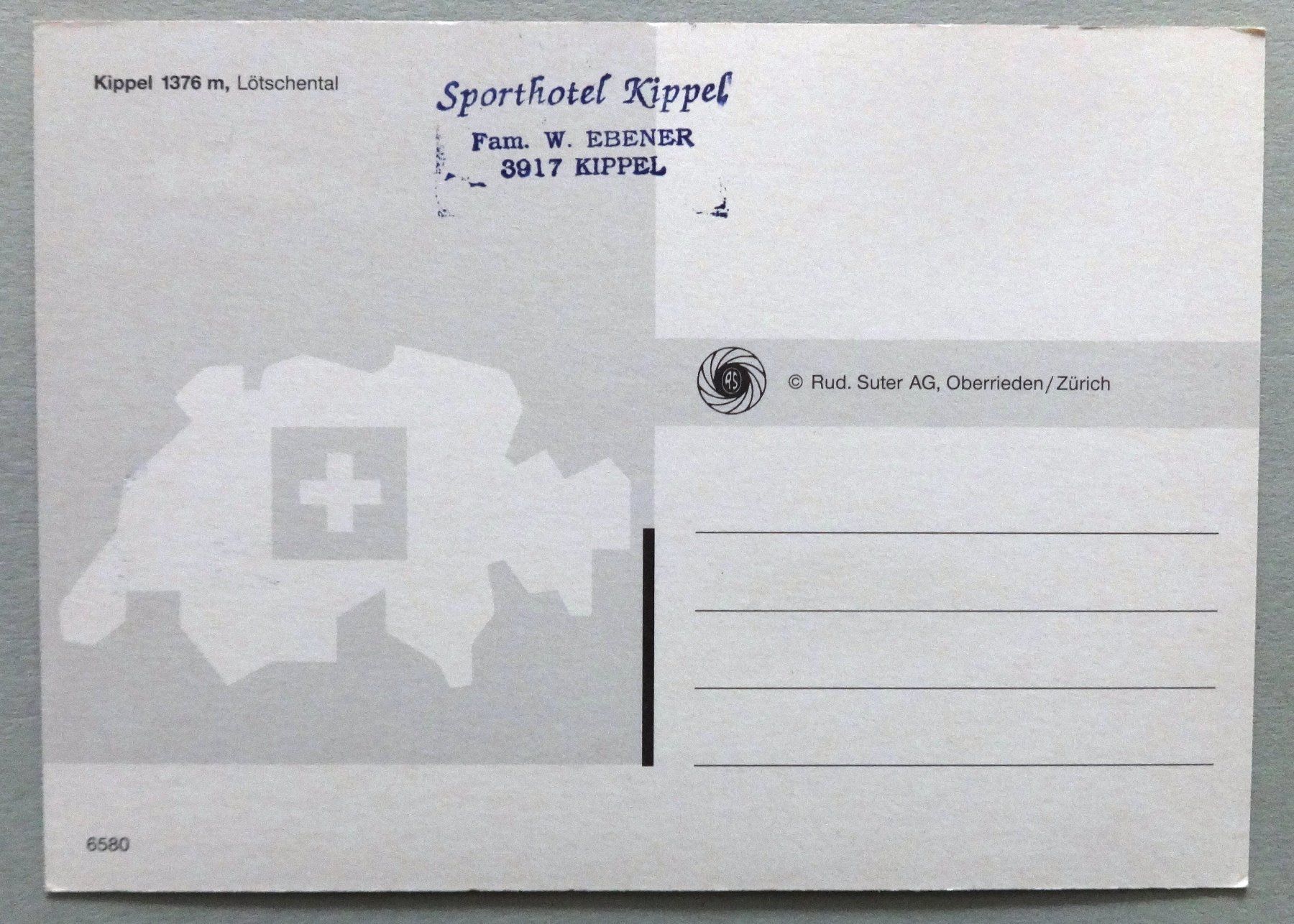 Cartoline postali: Kippel 1376 m, Lötschental – Usato da Fétigny venduto da Billy2miny 1