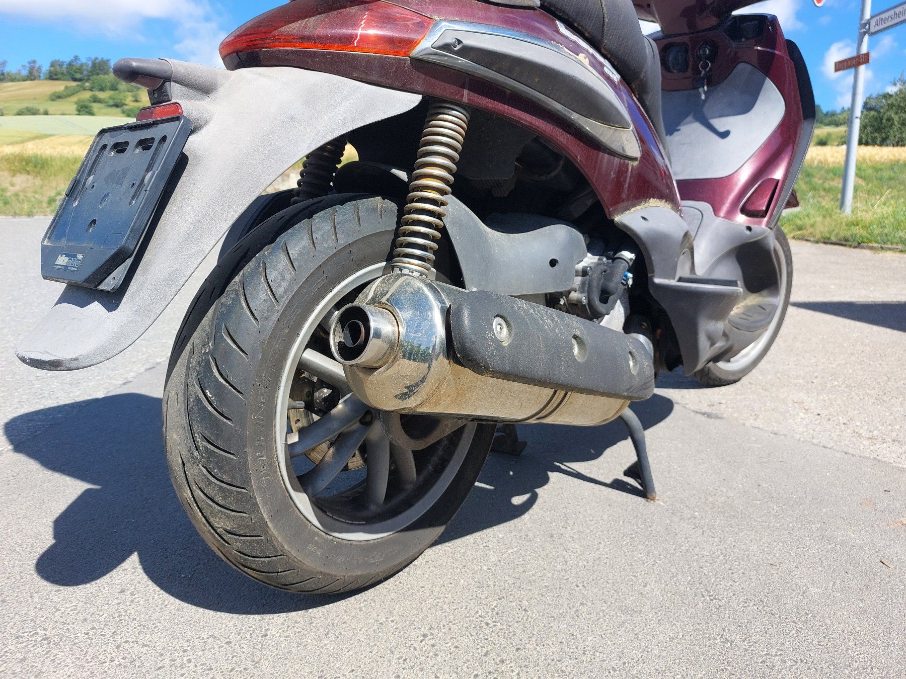 Piaggio Scooter: Piaggio Beverly 500 Roller Scooter mit Topcase ab 1 Fr.- – Usato da Schleitheim venduto da ZieglerMotoRecycling 6
