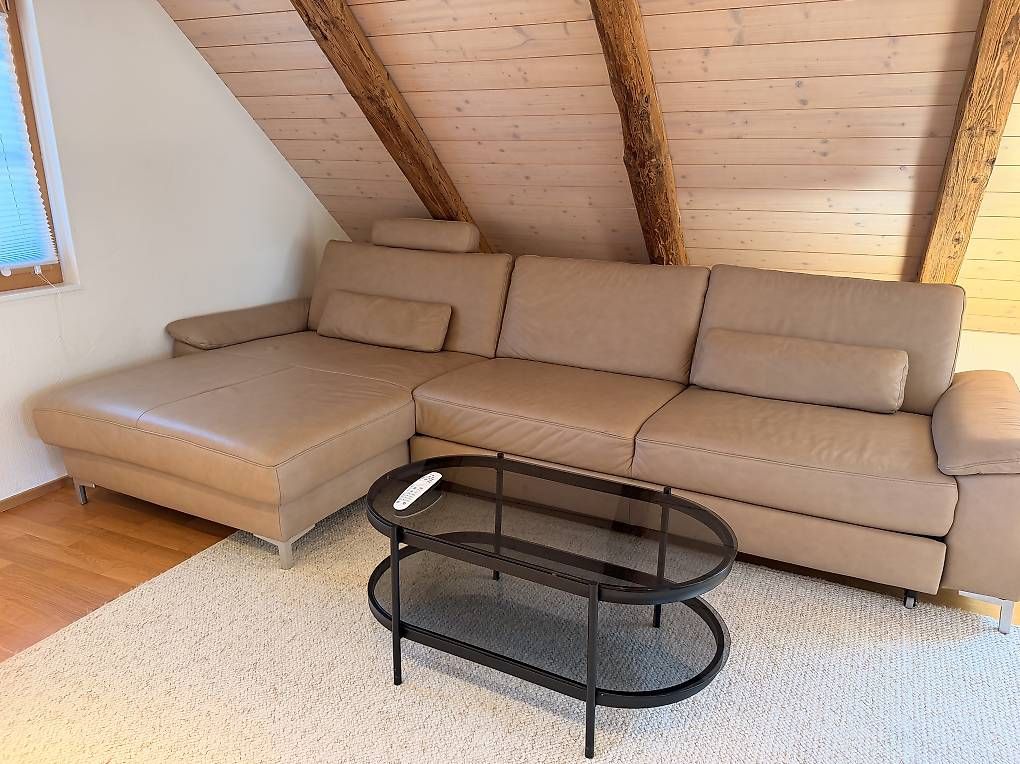 Divani: Dieter Knoll Ecksofa aus Echtleder  mit Schlaffunktion – Usato da Cham venduto da Perihan_D