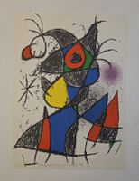 Joan Miró Original Lithografie Dim.: 31x23cm