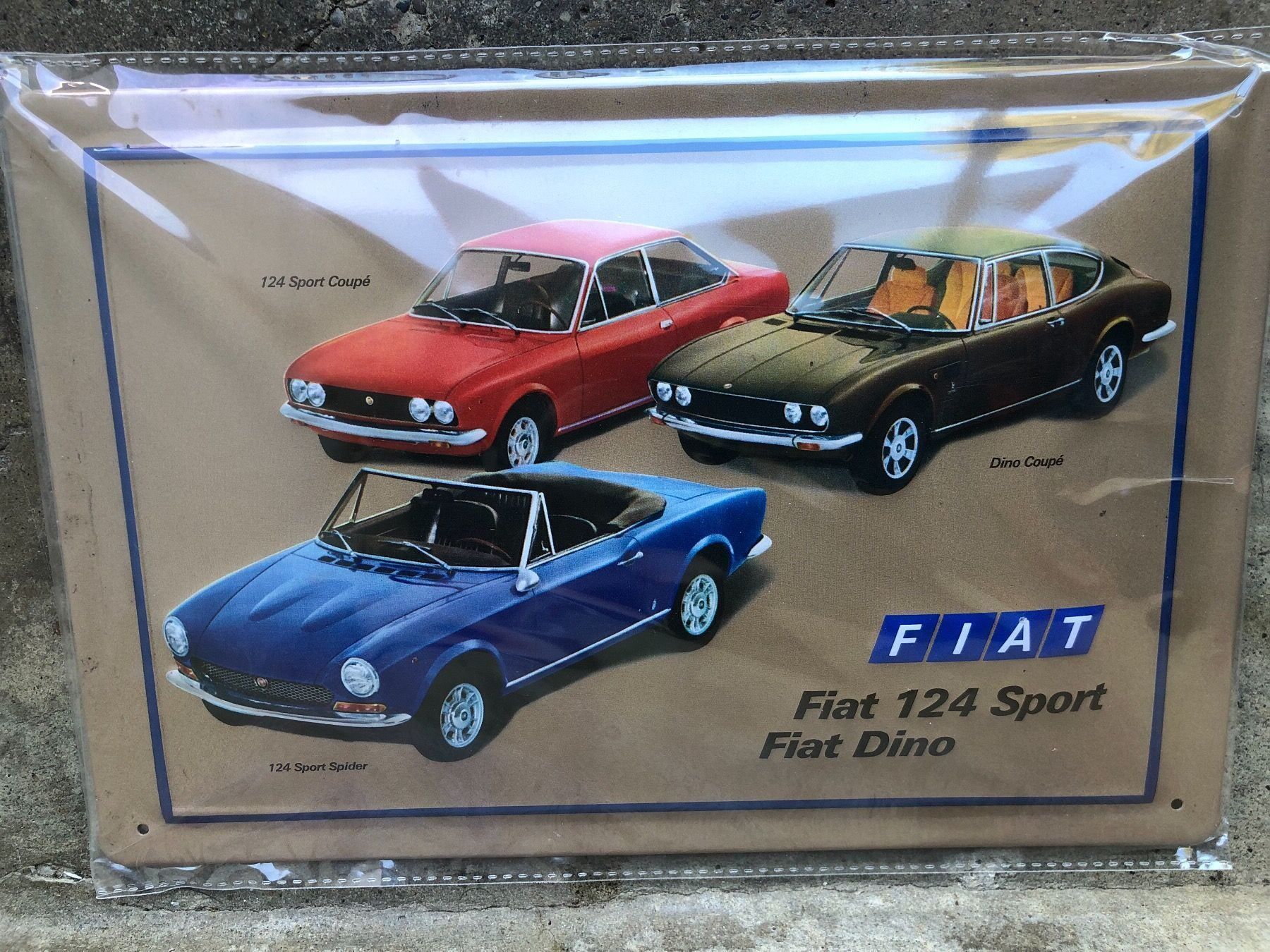 Insegne: Fiat sport dino italia Oldtimer 124 – Nuovo e nell'imballaggio originale da Reinach AG venduto da rares75