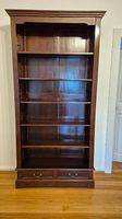 Schrank, Regal, braun, Echtholz