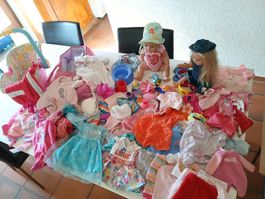 Baby Born Puppenset mit riesigen Zubehör Kleidung gebraucht