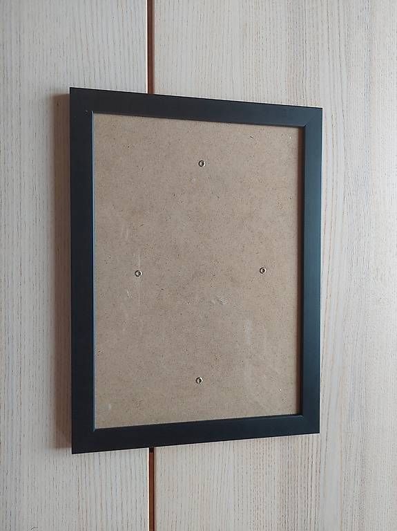 Cornici: Bilderrahmen 33x24cm schwarz mit Plexiglas – Usato da Sarnen venduto da Abs_2025