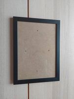 Bilderrahmen 33x24cm schwarz mit Plexiglas