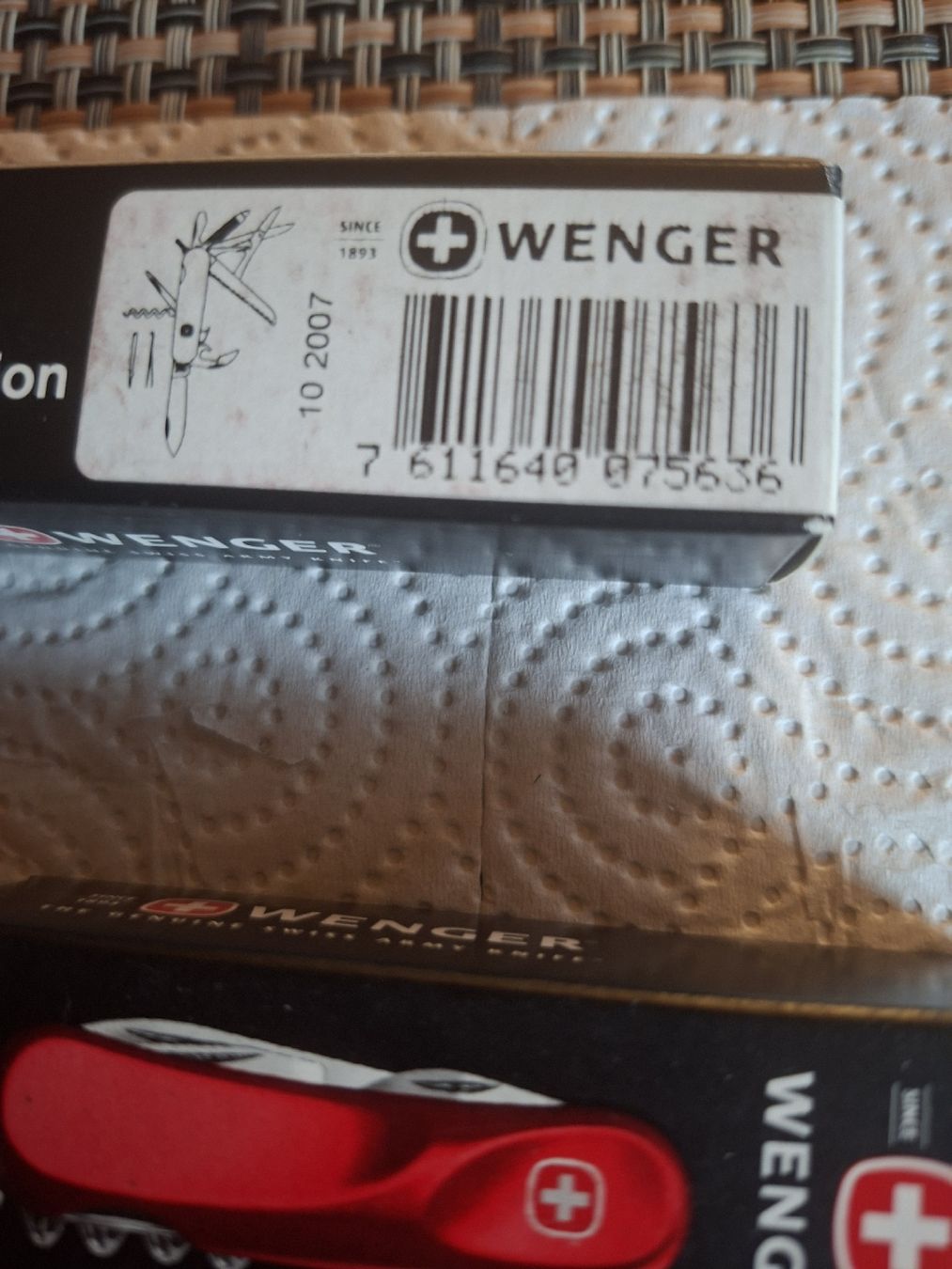 Wenger Taschenmesser: Wenger Taschenmesser Evolution S17 rot neu in OVP  – Neu und originalverpackt aus Zürich von rol_ngc7