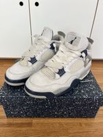 Original Air Jordan 4 Retro Midnight Navy, Gr. 42.5