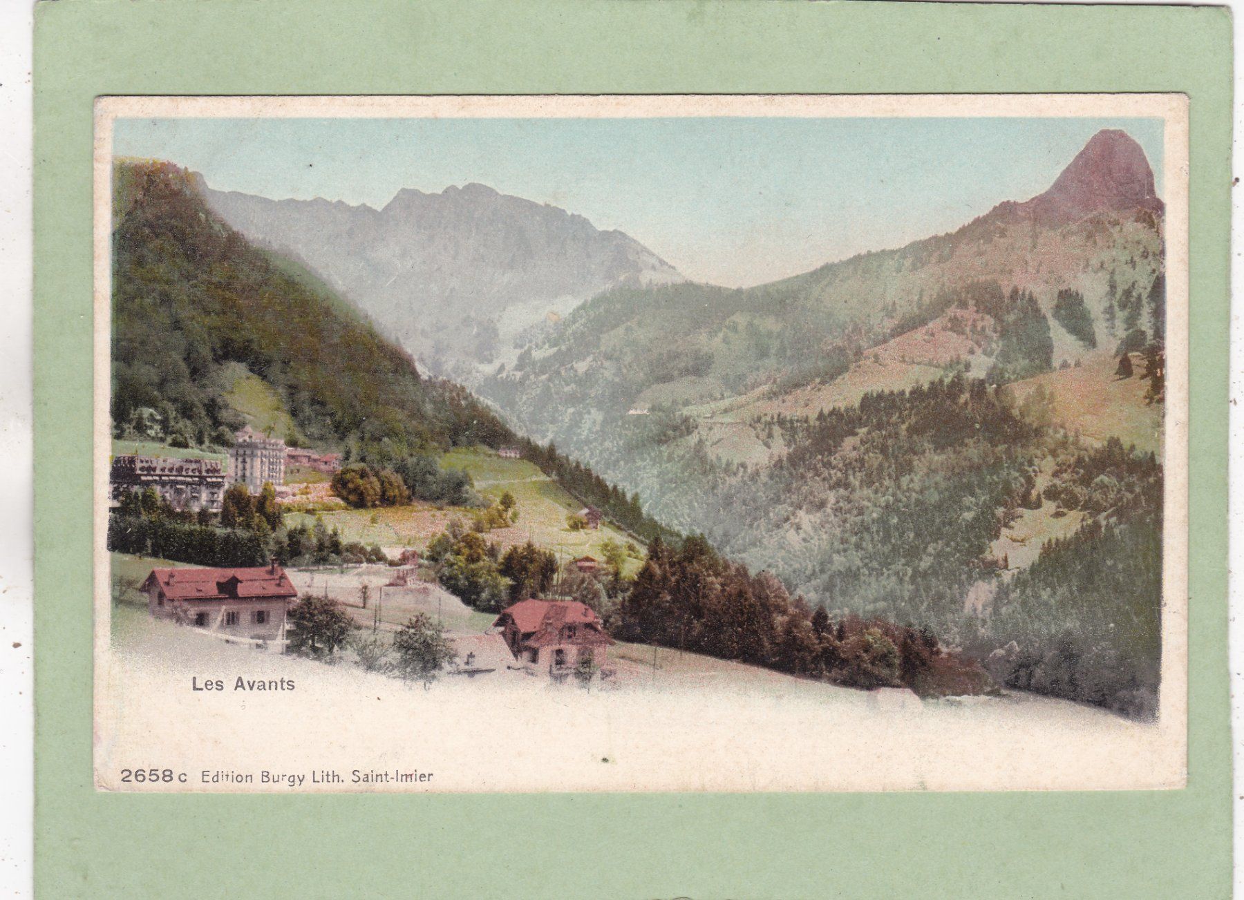 Cartoline postali: Les Avants – Usato da Herisau venduto da Lisegrat2008