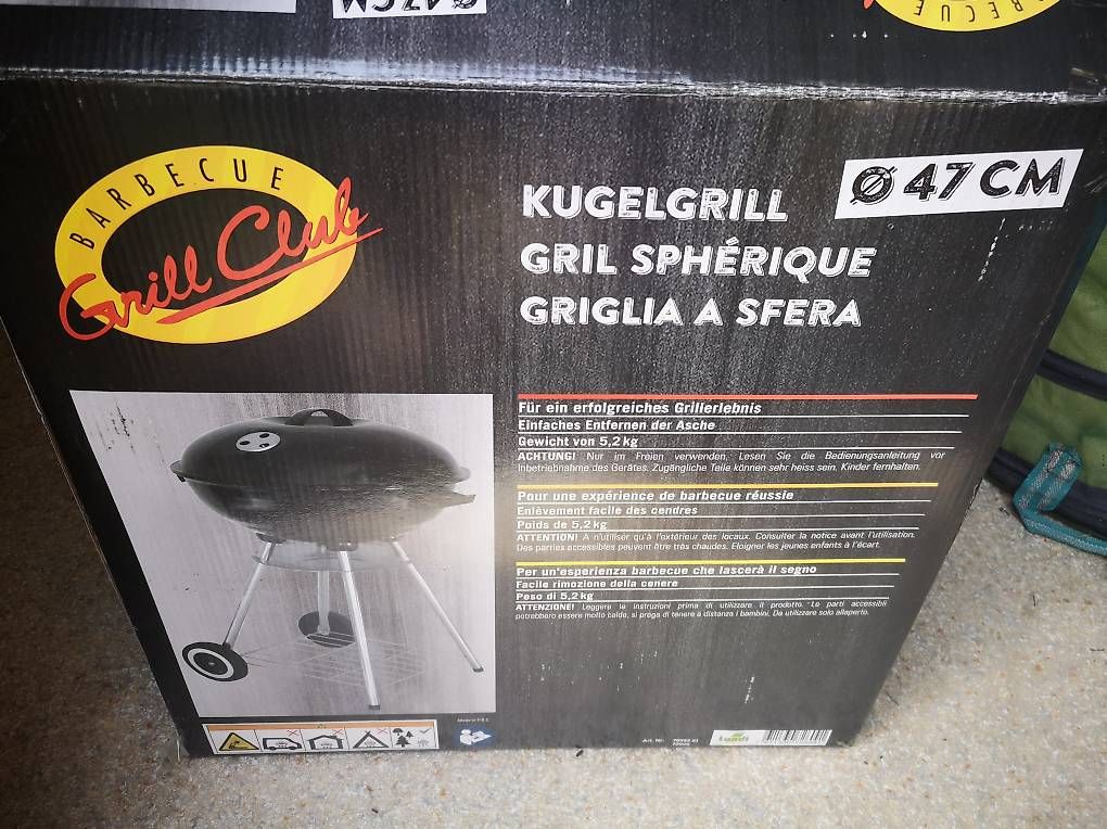 Griglie: Gril sphérique GRILL CLUB 47cm – Usato da Cheseaux-Lausanne venduto da poron 1