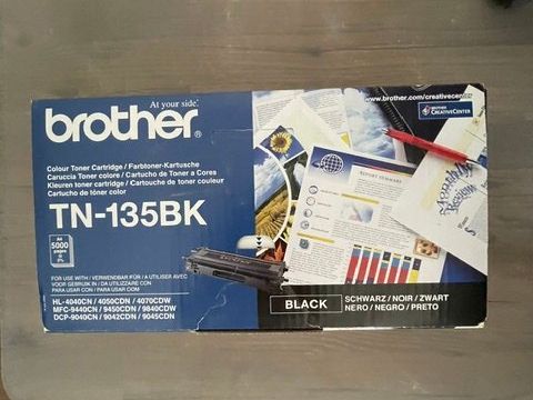 Brother Cartucce per stampanti & toner: Brother TN-135BK Farbtoner – Nuovo e nell'imballaggio originale da Wichtrach venduto da AdminCCoach