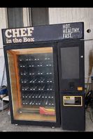 Vending Automat mit integrierter Mikrowelle