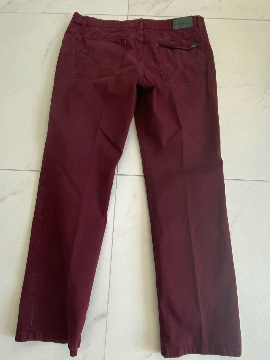 Brax Pantaloni: Brax COOPER FAN US 38/30 bordeaux, – Usato da Zürich venduto da DidierTG 2