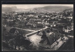 Liestal, Ortsansicht aus der Vogelschau
