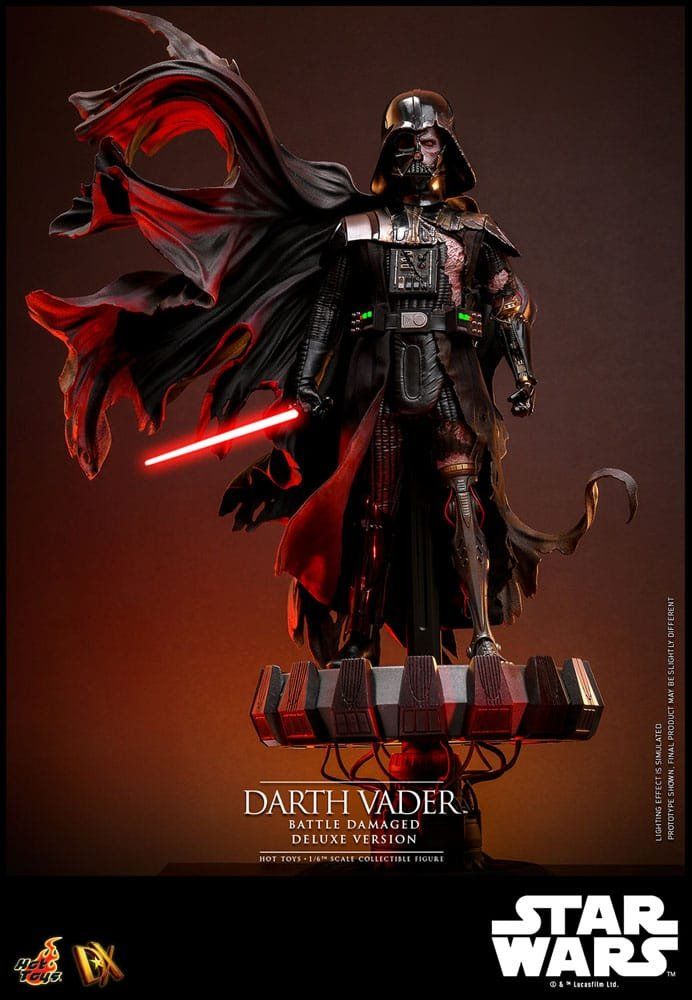 Hot Toys Statuette: Hot toys Darth Vader Battle Damanged Version – Nuovo e nell'imballaggio originale da Aarau Rohr venduto da tobinogio 4