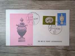 TR47 Enveloppe + Timbre Luxembourg 1967