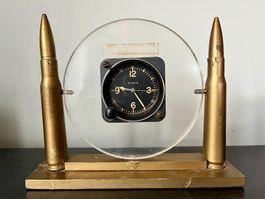 Display Flugzeug Borduhr Elgin A-11 USAAF 2. WK