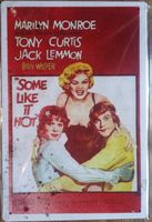 NEU/OVP: Marilyn Monroe Blechschild keine Film DVD