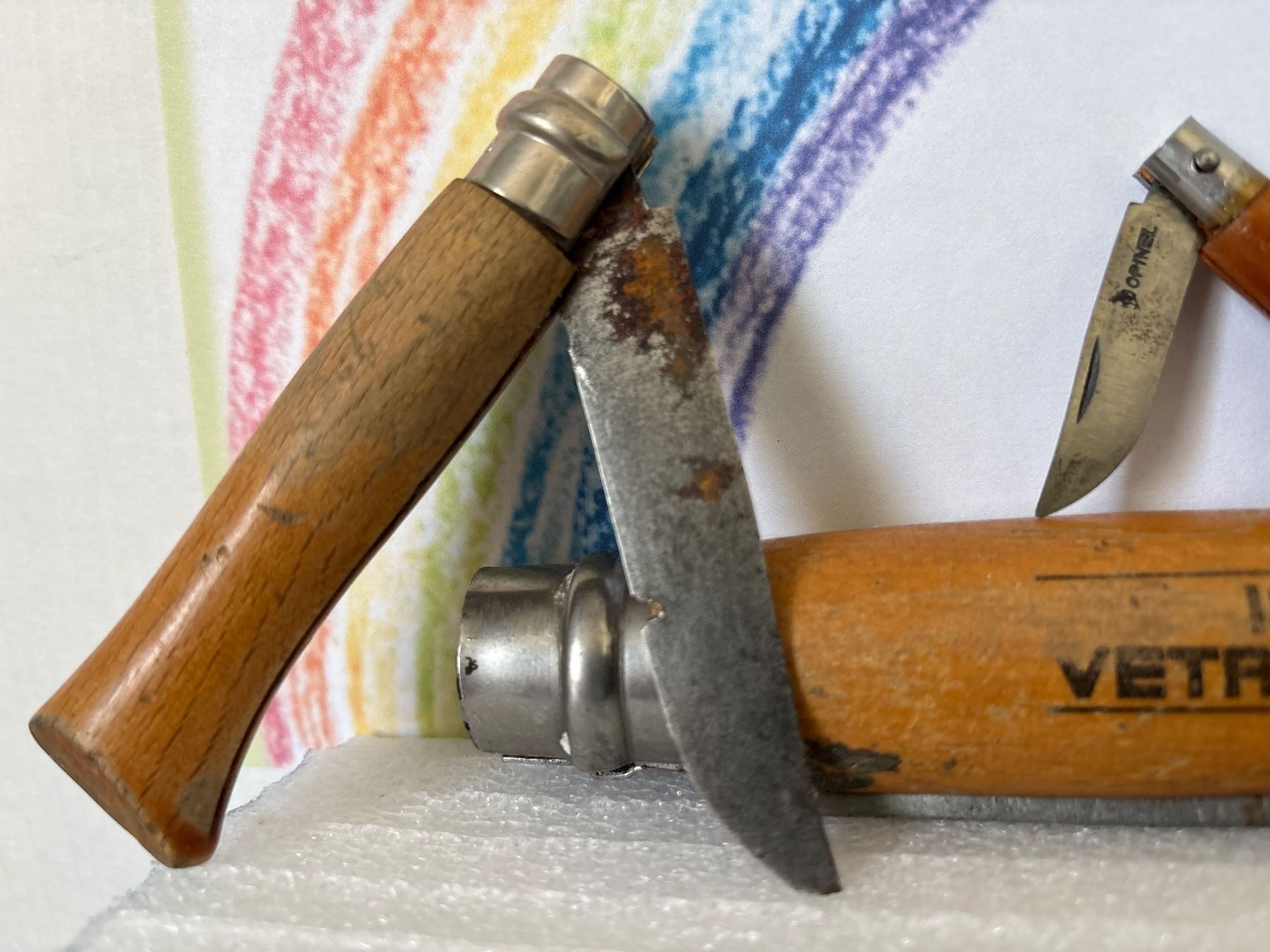Opinel Coltelli tascabile: OPINEL - Sackmesser - 4 Stück - versch. Längen + Grössen – Usato da Andwil SG venduto da Rainboli 2
