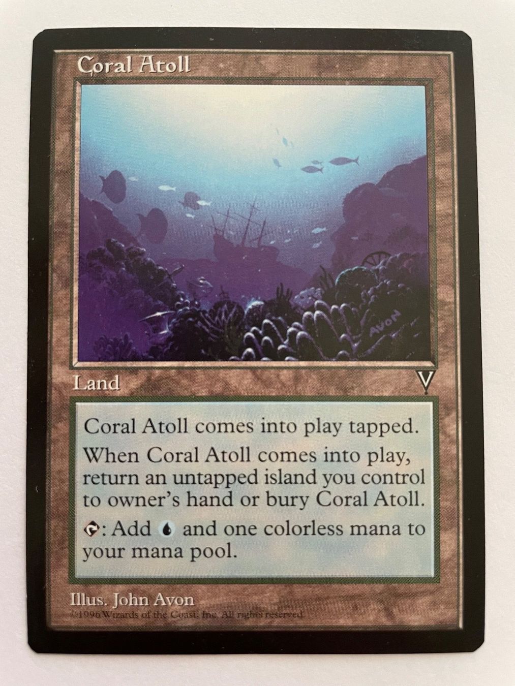 Karten: MTG - Coral Atoll – Gebraucht aus Zürich von T_H_O_M_A_S