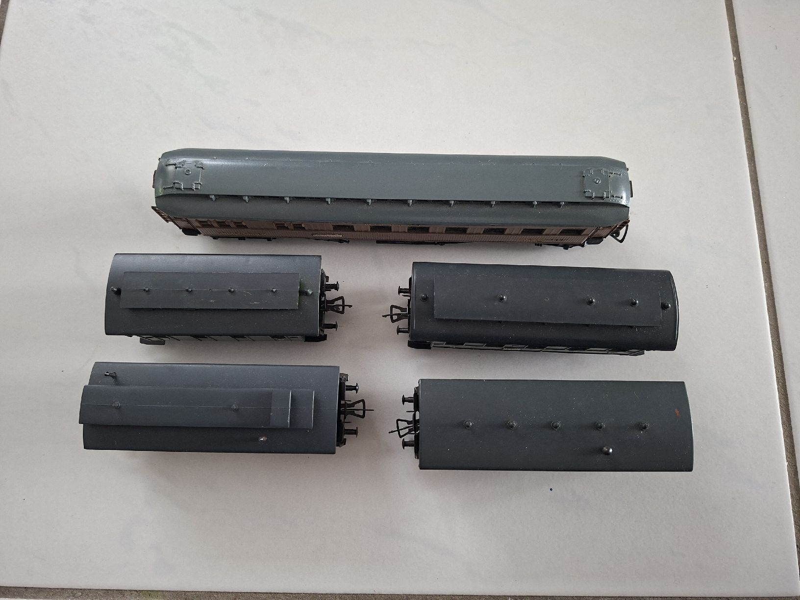 Fleischmann Modellini di ferrovie: Fleischmann H0 Personenwagen alt – Usato da Boll venduto da romanm0 4