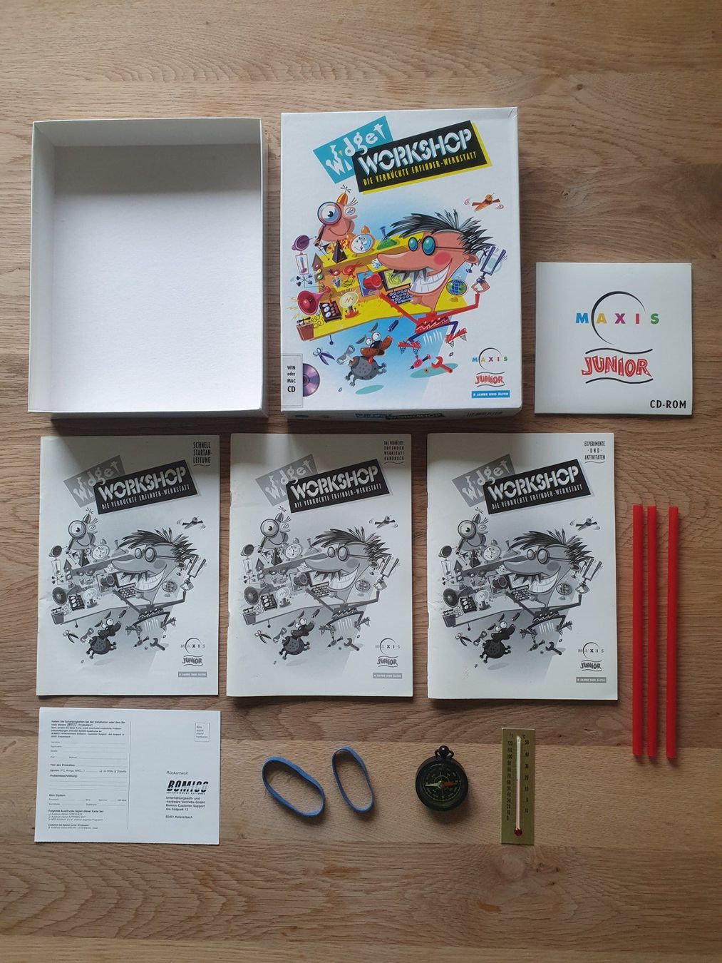 Giochi: PC Game Widget Workshop (1995) Big Box – Usato da Greifensee venduto da perfectioN88 3