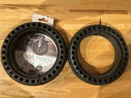 2x E-Scooter Reifen 8.5" Vollgummi Pannensicher Neu