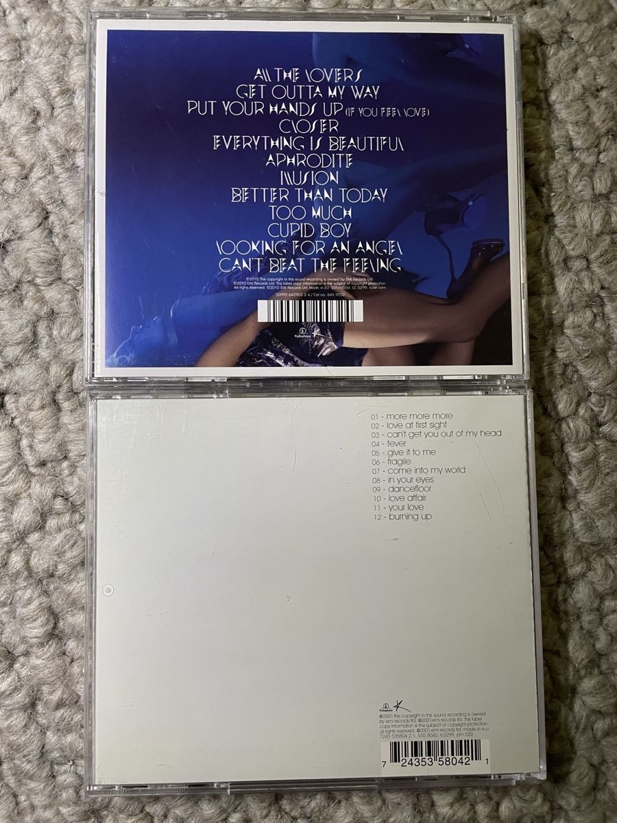 CD: 2x Kylie Minogue  – Usato da Reinach AG venduto da trigger7811 2