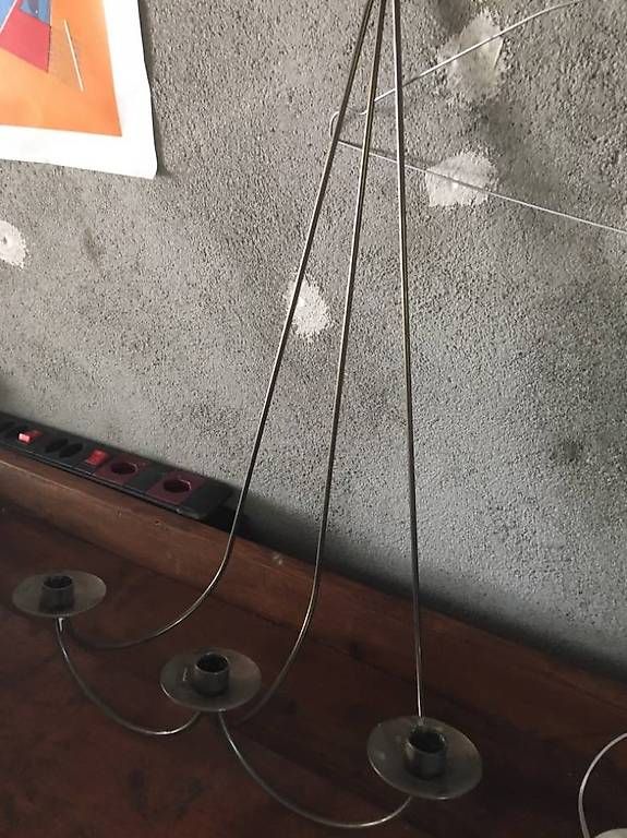 Portacandele: Bougeoirs muraux trois branches  – Usato da Pully venduto da cz39ans 1