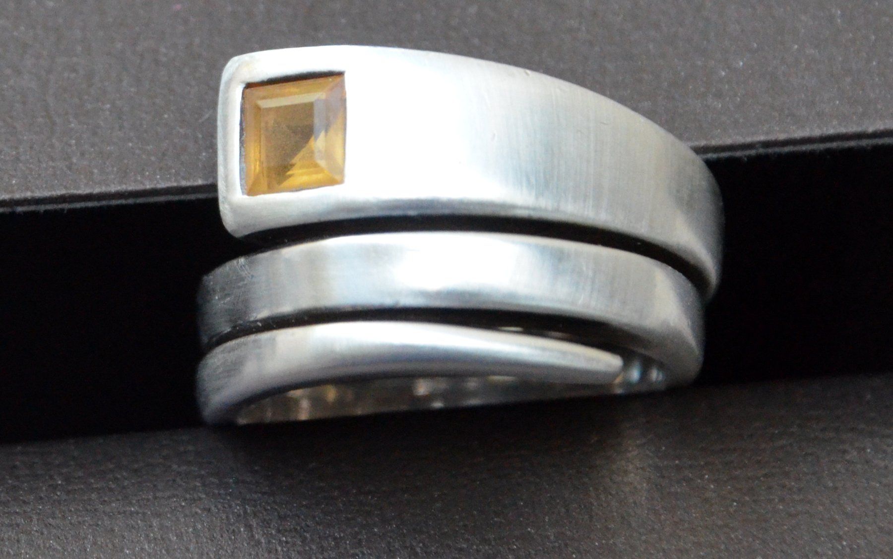 Gucci Anelli: Gucci Ring / Bague Silber/ Argent 925 Topas - topaze – Usato da Collonges venduto da Auganien 3