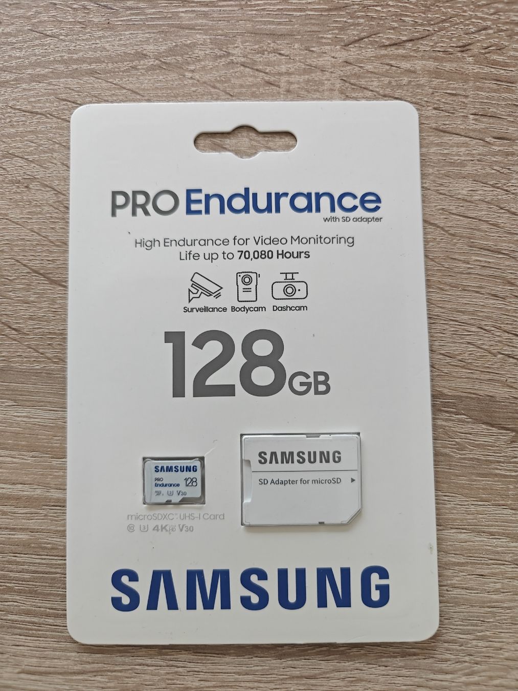 Samsung Schede di memoria: Samsung Pro Endurance 128GB – Nuovo e nell'imballaggio originale da Buchs AG venduto da Rittersporn99